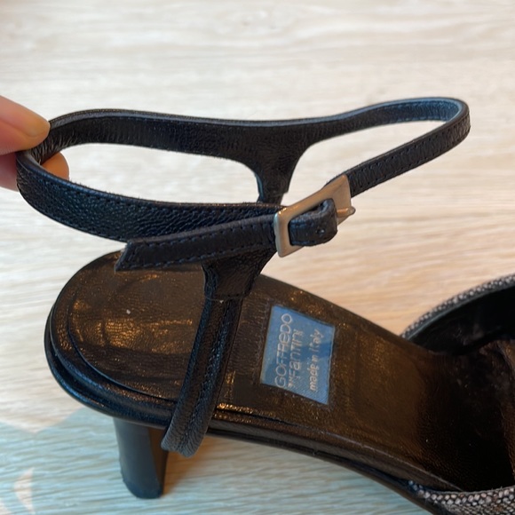 Goffredo Fantini Leather and Tweed Mule - Picture 5 of 11